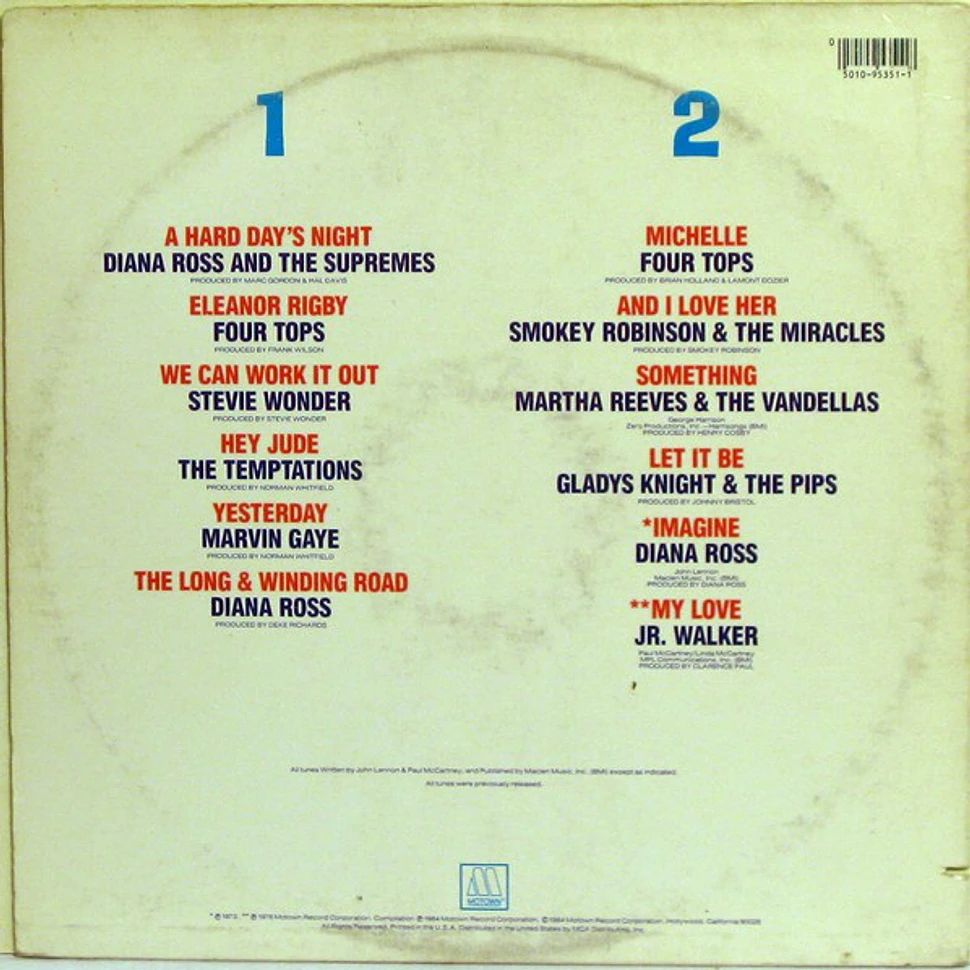 V.A. - The Best Of The Beatles Songs Sung By Motown's Greatest Stars