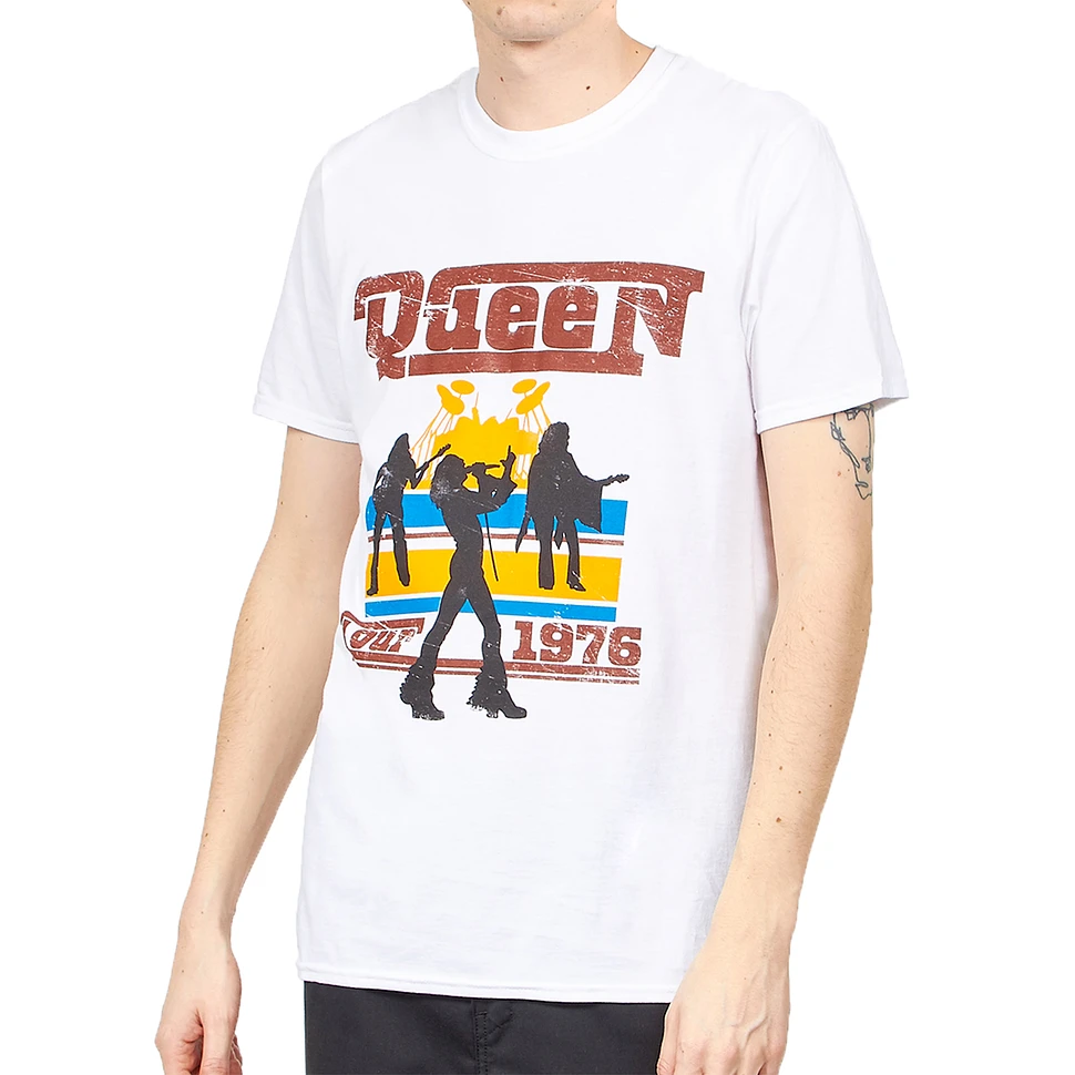 Queen - 1976 Tour Silhouettes T-Shirt