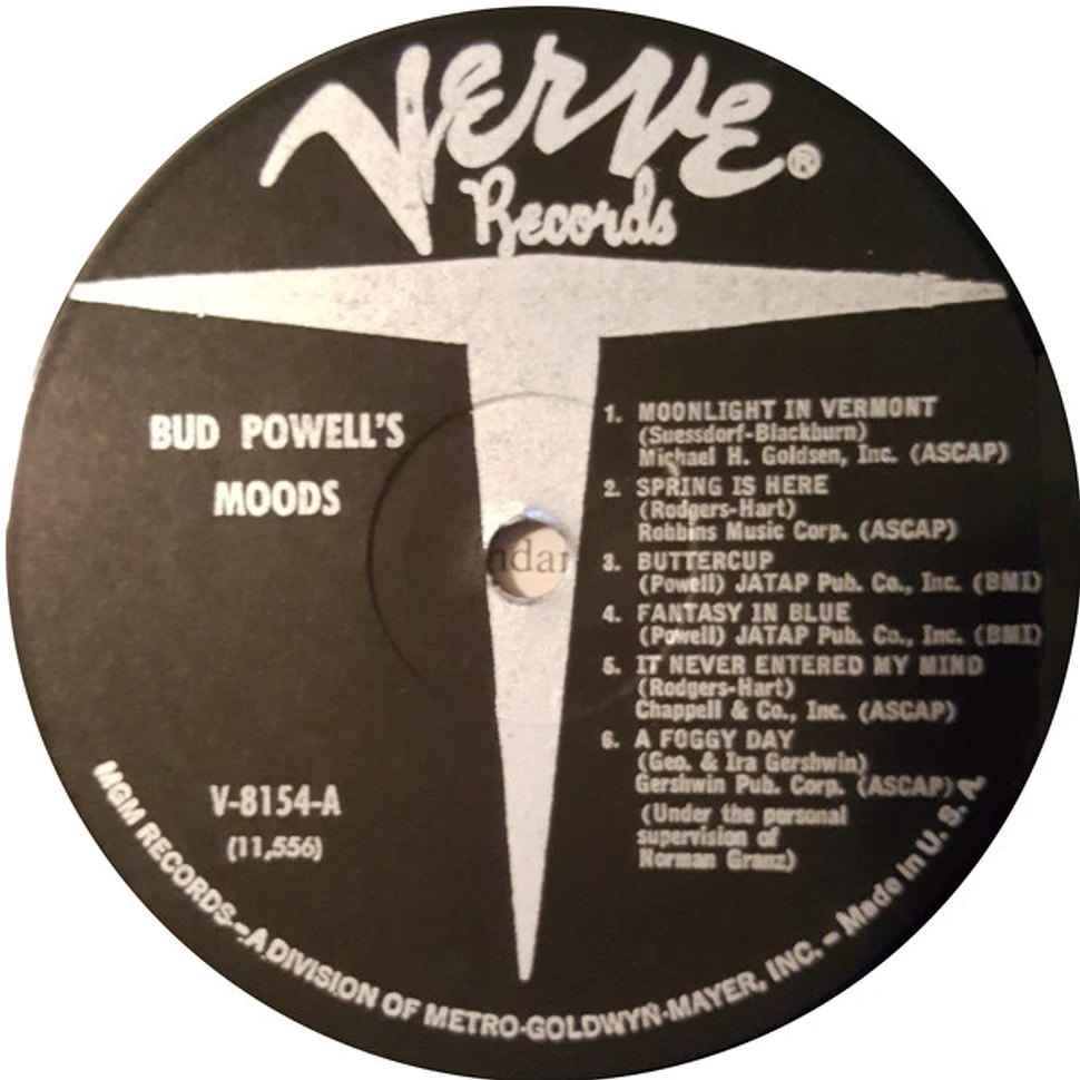 Bud Powell - Bud Powells Moods