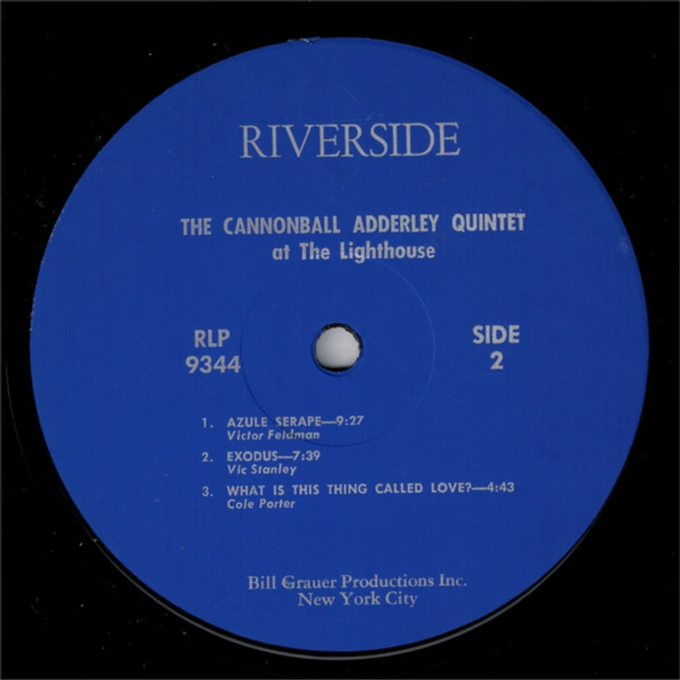 The Cannonball Adderley Quintet - At The Lighthouse