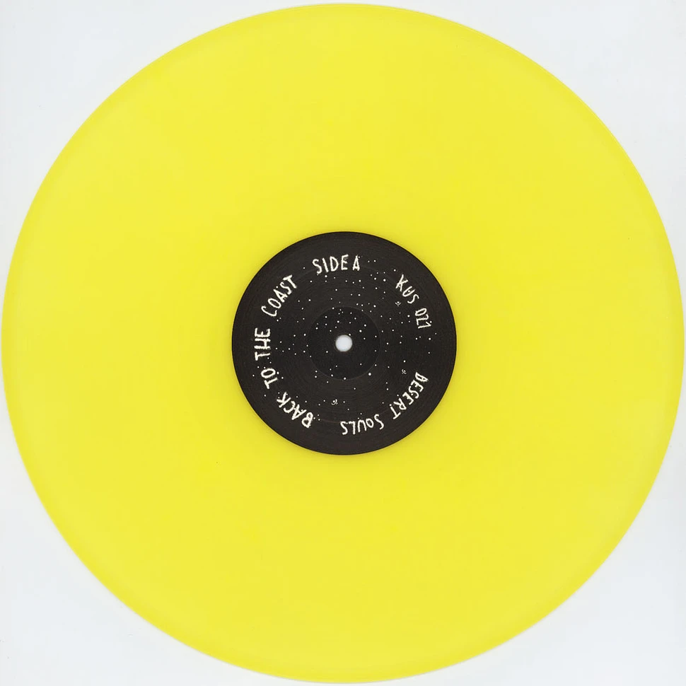 Desert Souls - Back To The Coast Yellow Vinyl Edition