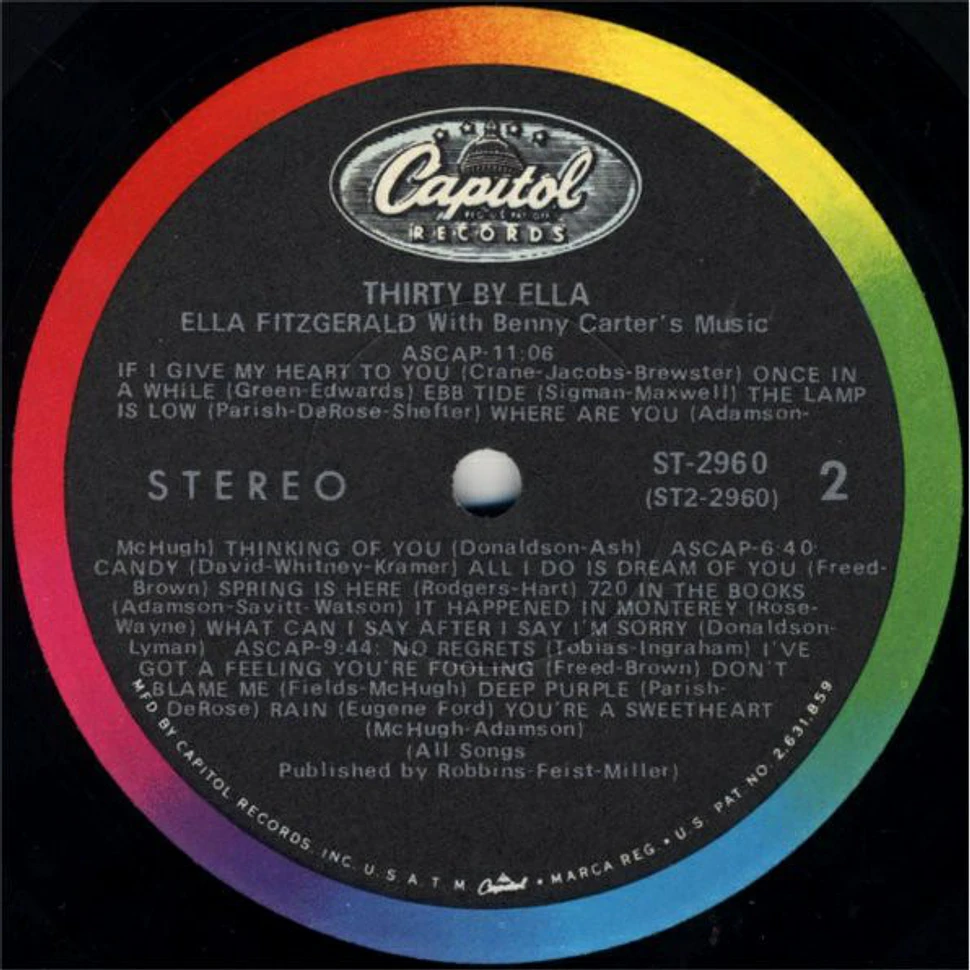 Ella Fitzgerald - 30 By Ella
