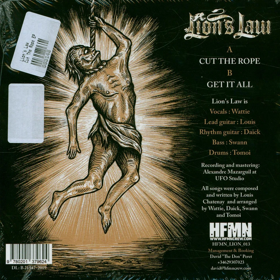 Lion's Law - Cut The Rope EP