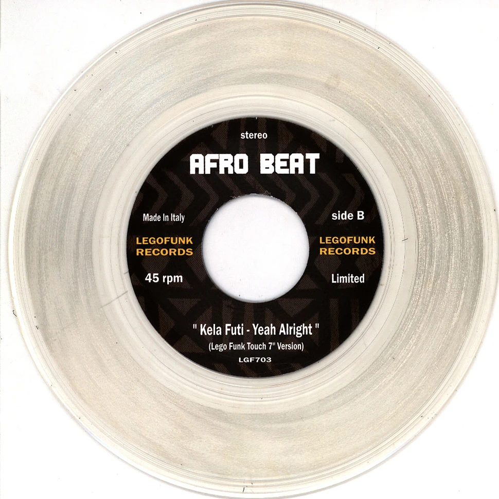 Kela Futi - Afro Beat Clear Vinyl Edition