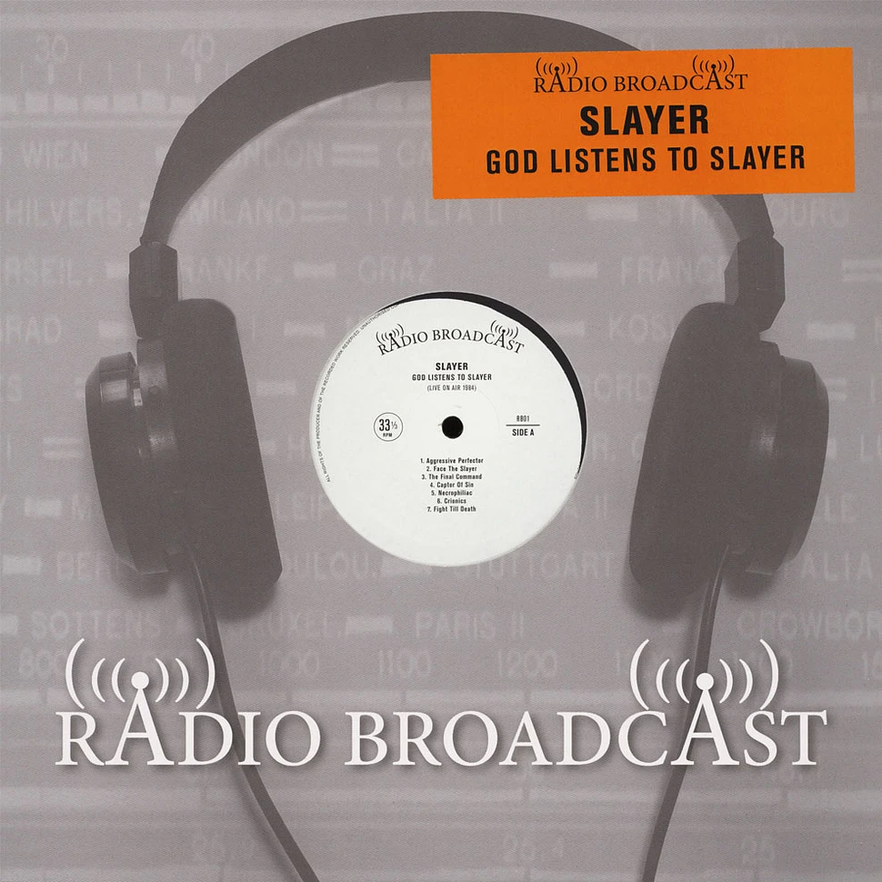 Slayer - God Listens To Slayer Live On Air 1984