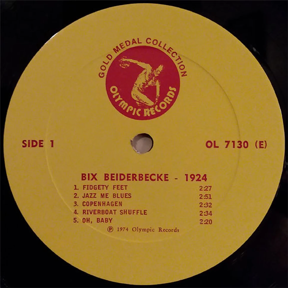 Bix Beiderbecke And The Wolverines - 1924