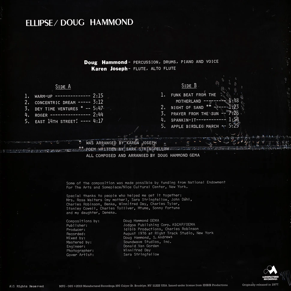 Doug Hammond - Ellipse