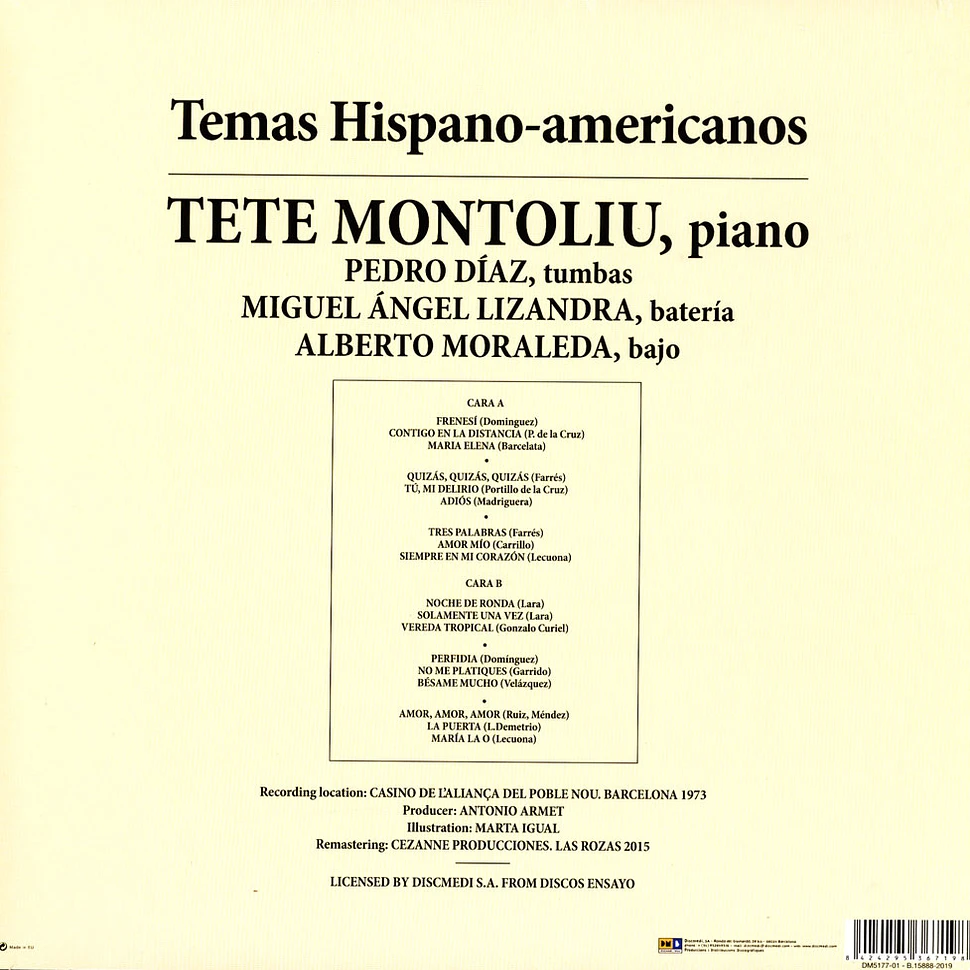 Tete Montoliu - Temas Hispano-Americanos