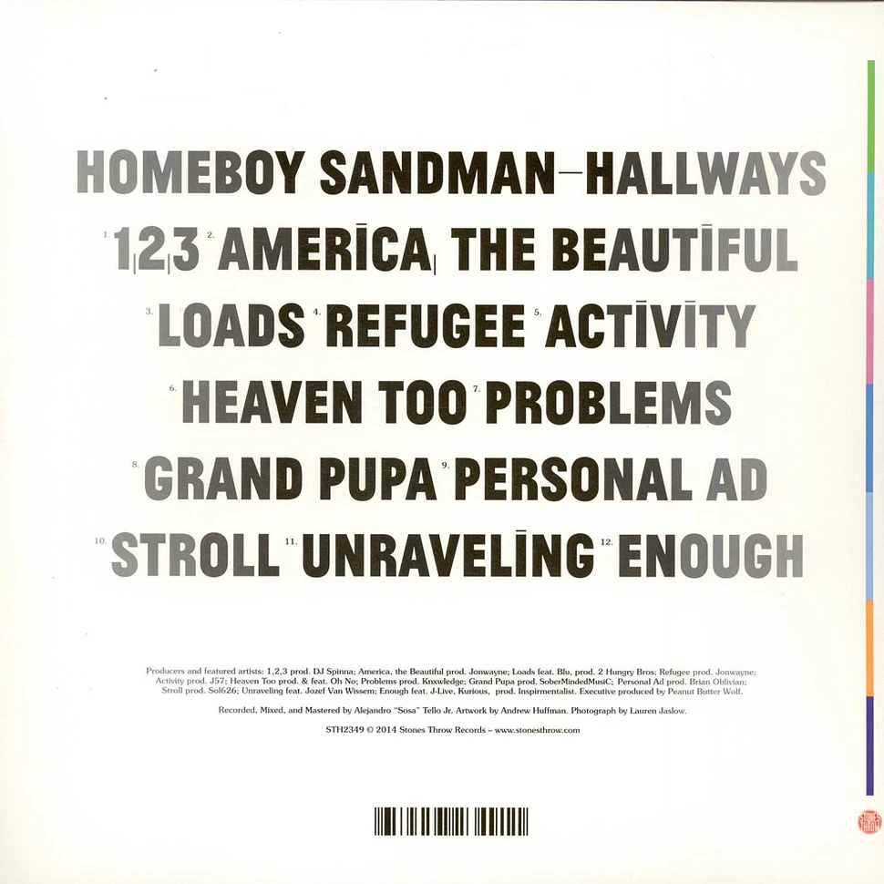 Homeboy Sandman - Hallways