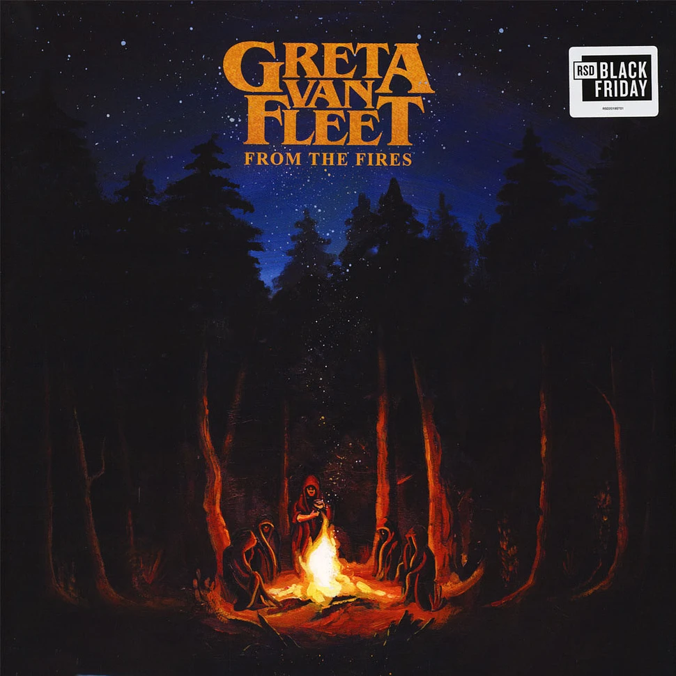 Greta Van Fleet - From The Fires Yellow Black Friday Record Store Day 2019 Edition