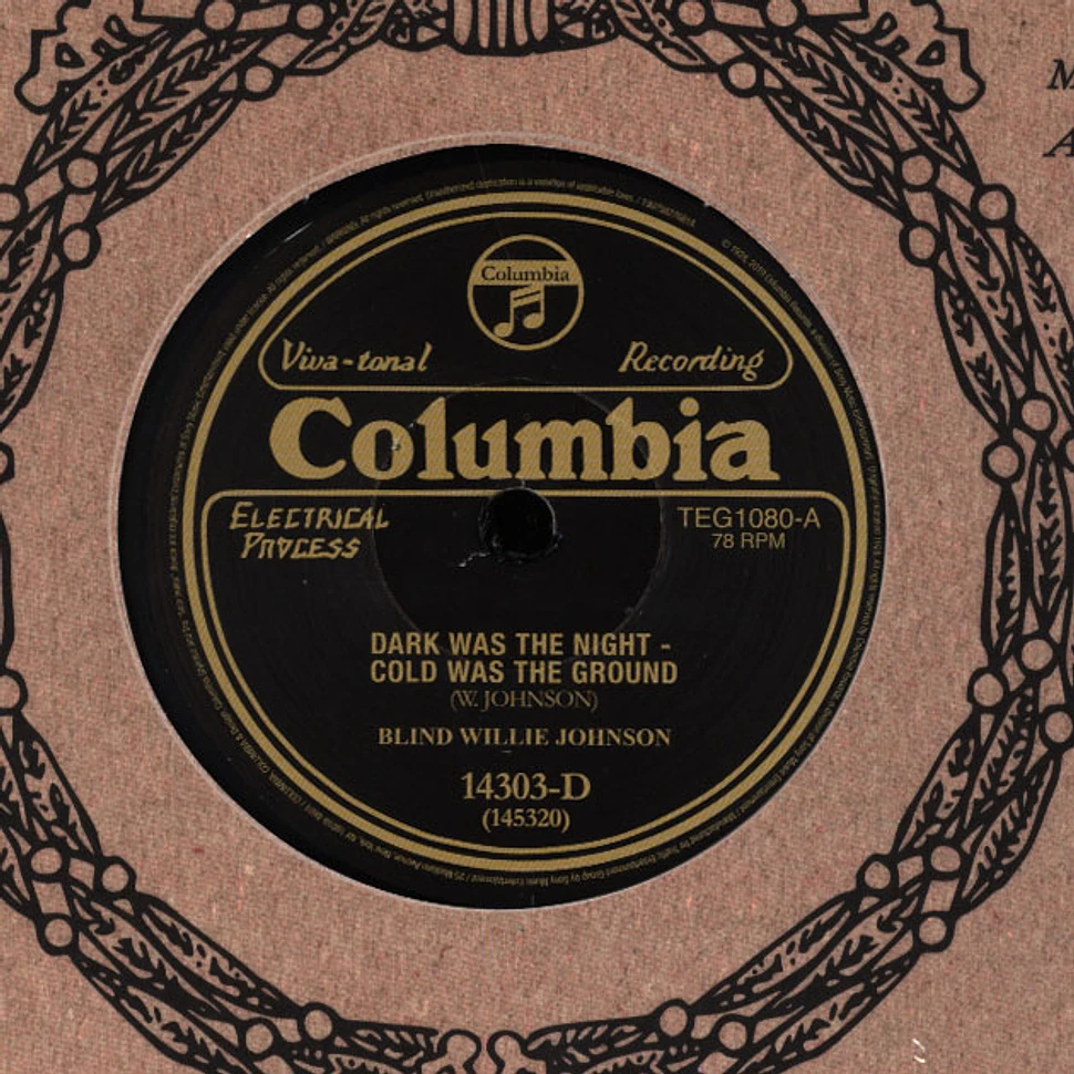 Blind Willie Johnson - Dark Was The Night, Cold Was The Ground / It's Nobody's Fault But Mineblack Friday Record Store Day 2019 Edition