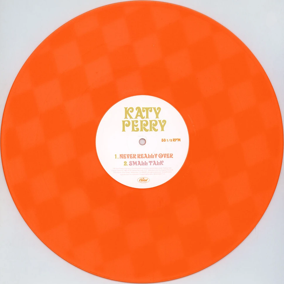 Katy Perry - Never Really Over / Small Talk Black Friday Record Store Day 2019 Edition