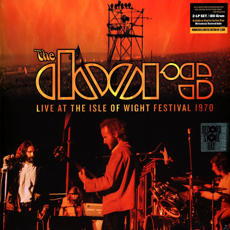 The Doors - Live At The Isle Of Wight Festival 1970 Black Friday Record Store Day 2019 Edition