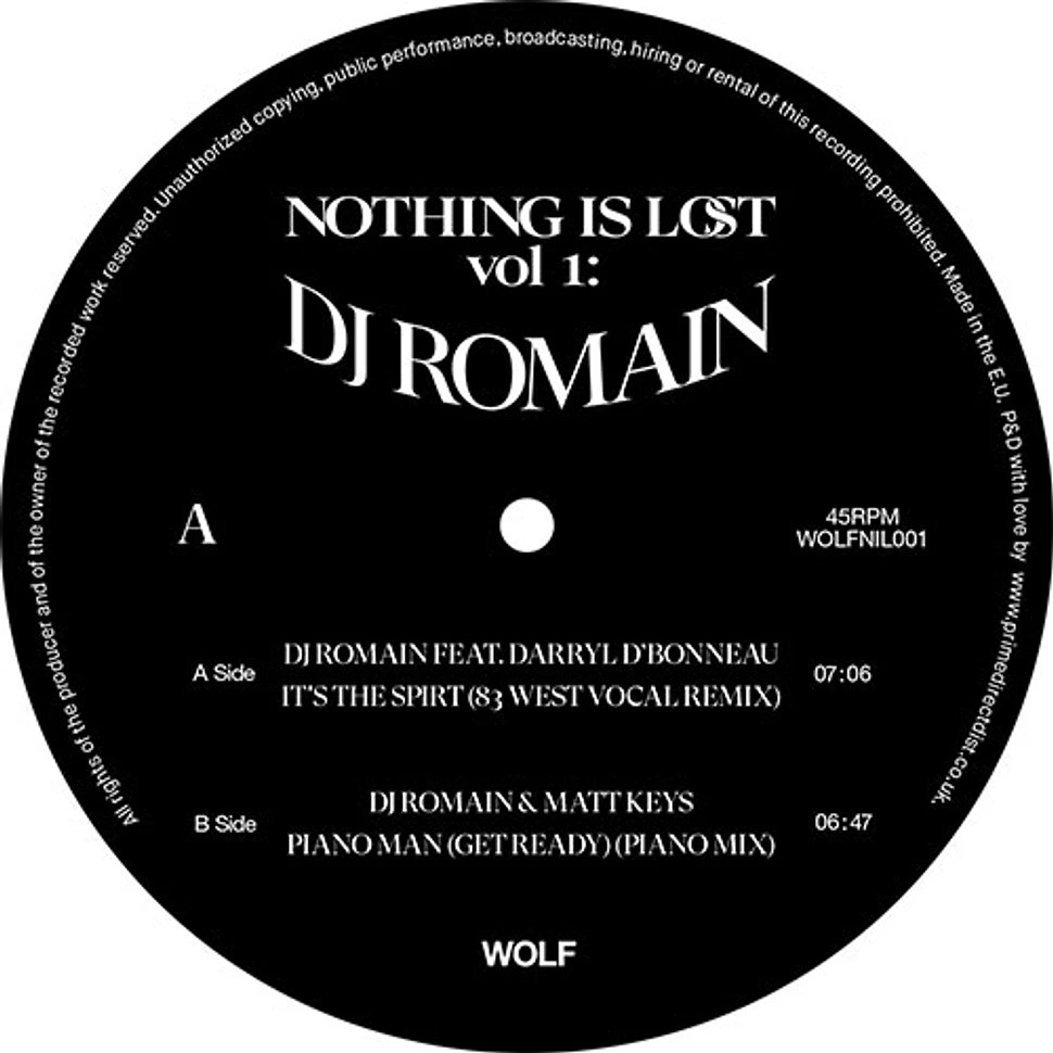 DJ Romain - Nothing Is Lost Volume 1