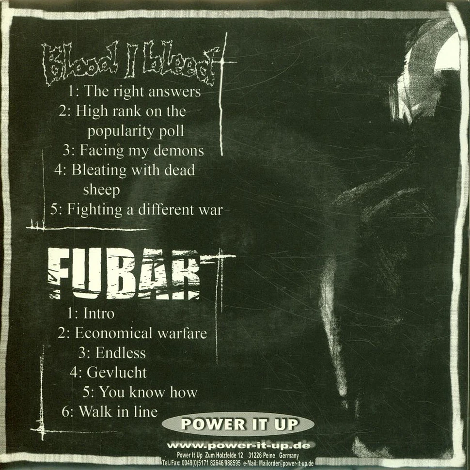 F.U.B.A.R. / Blood I Bleed - F.U.B.A.R. / Blood I Bleed