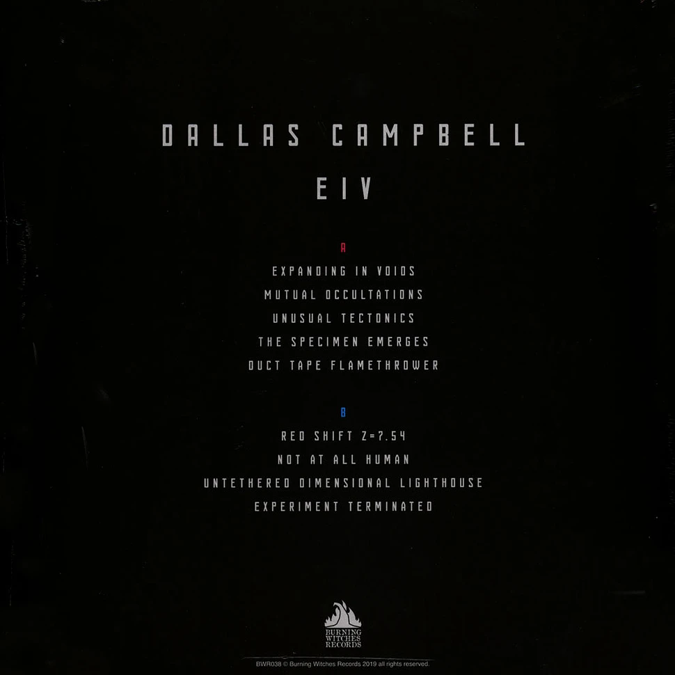 Dallas Campbell - Eiv