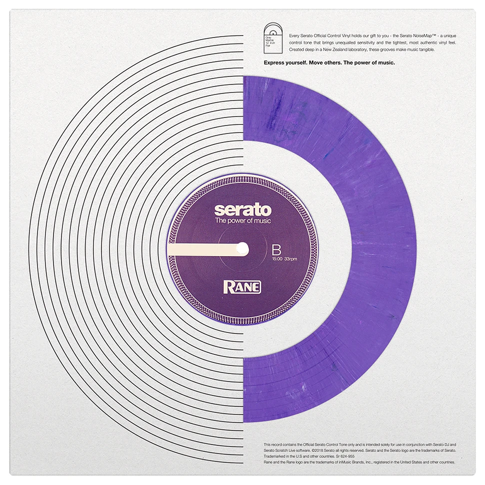 Serato X Rane - Serato X Rane Control Vinyl