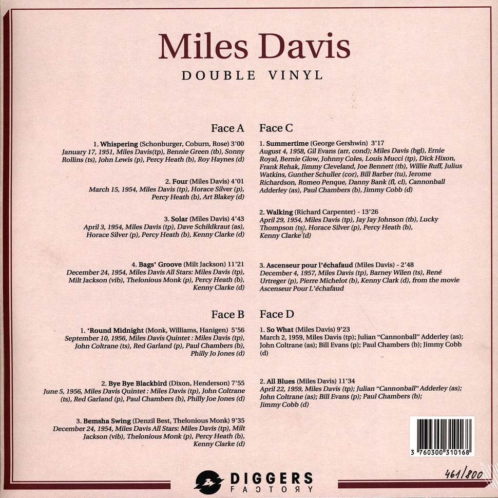 Miles Davis - The Essential Works 1951-1959