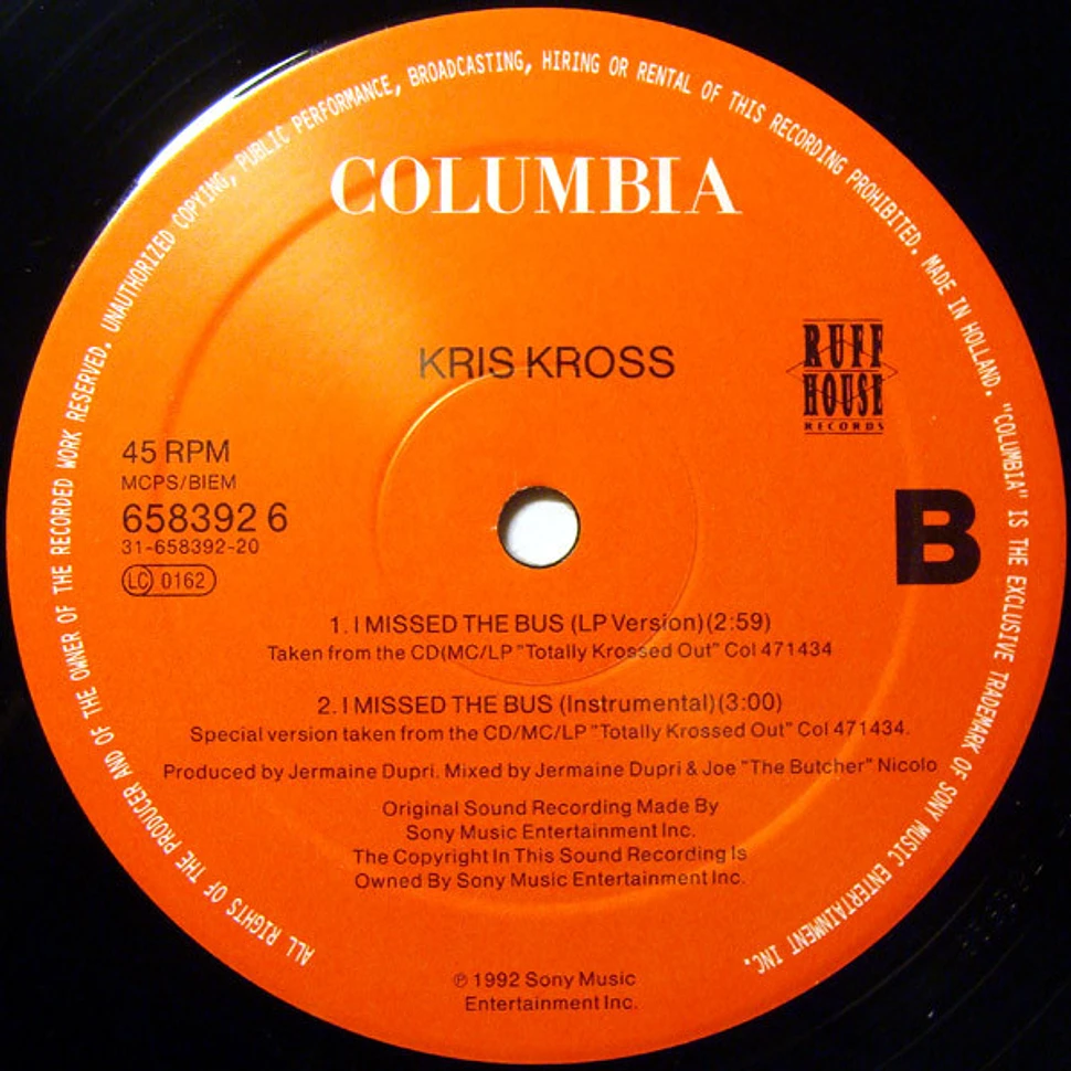 Kris Kross - I Missed The Bus