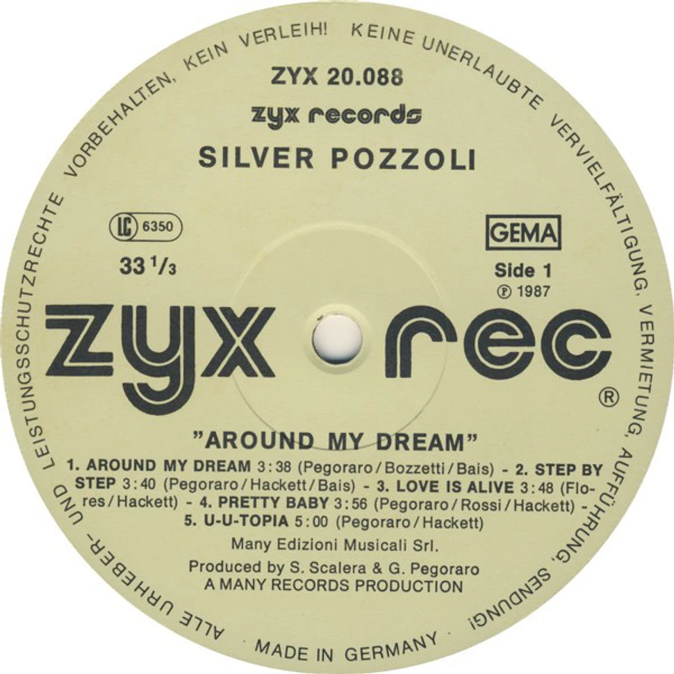 Silvio Pozzoli - Around My Dream
