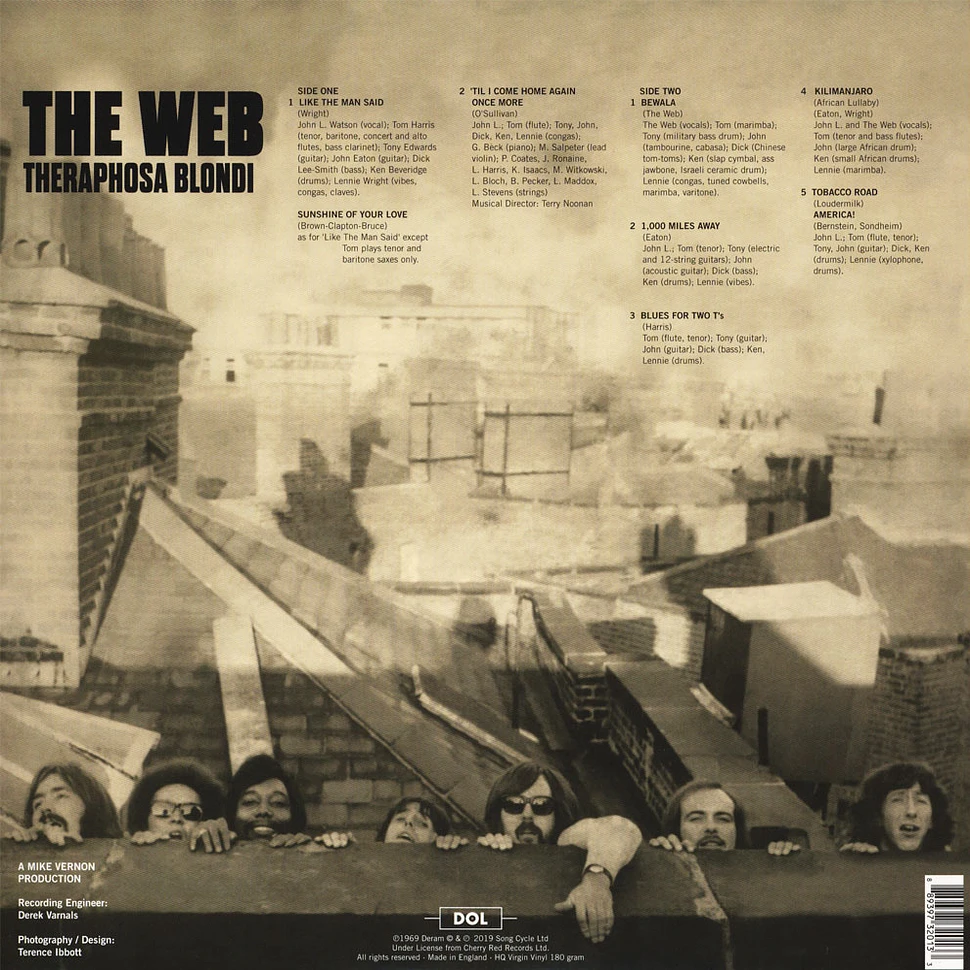 The Web - Theraphosa Blondi Picture Disc Edition