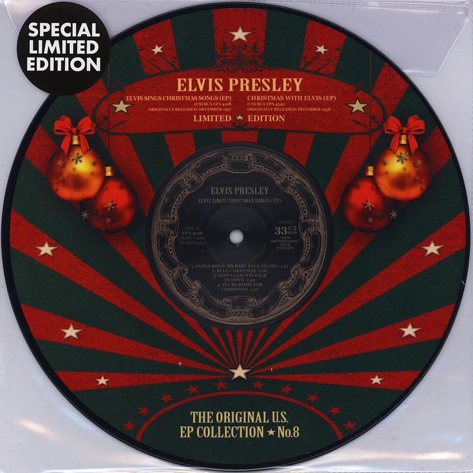 Elvis Presley - Us Ep Collection Volume 8 Picture Disc Edition