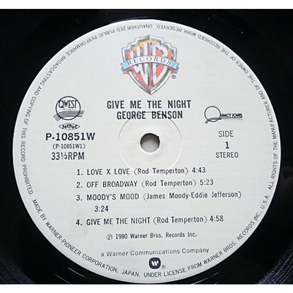 George Benson - Give Me The Night