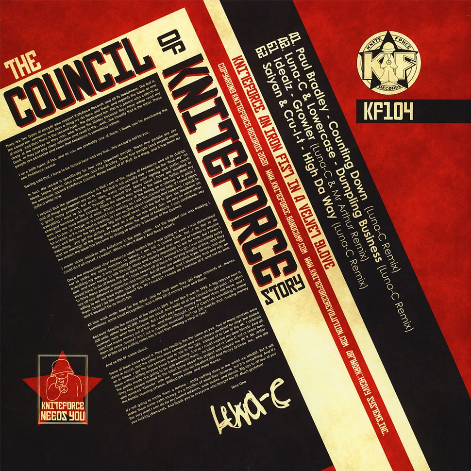 V.A. - The Council Of Kniteforce EP