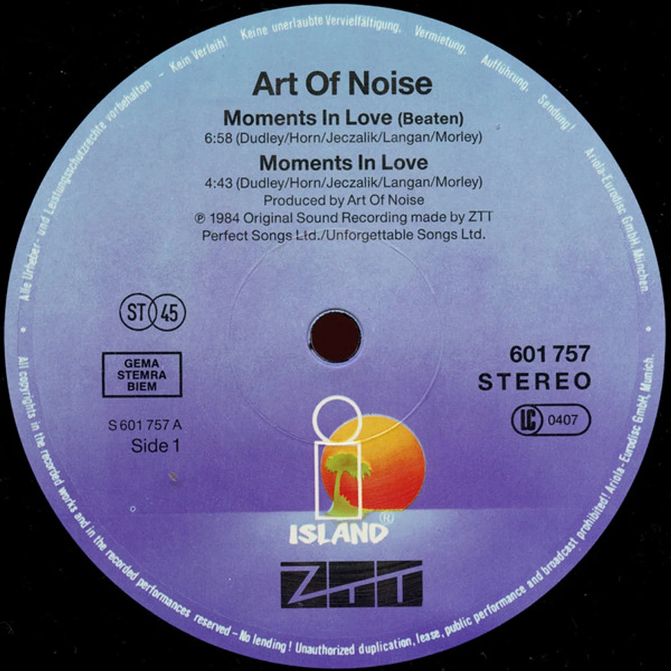 The Art Of Noise - Moments In Love