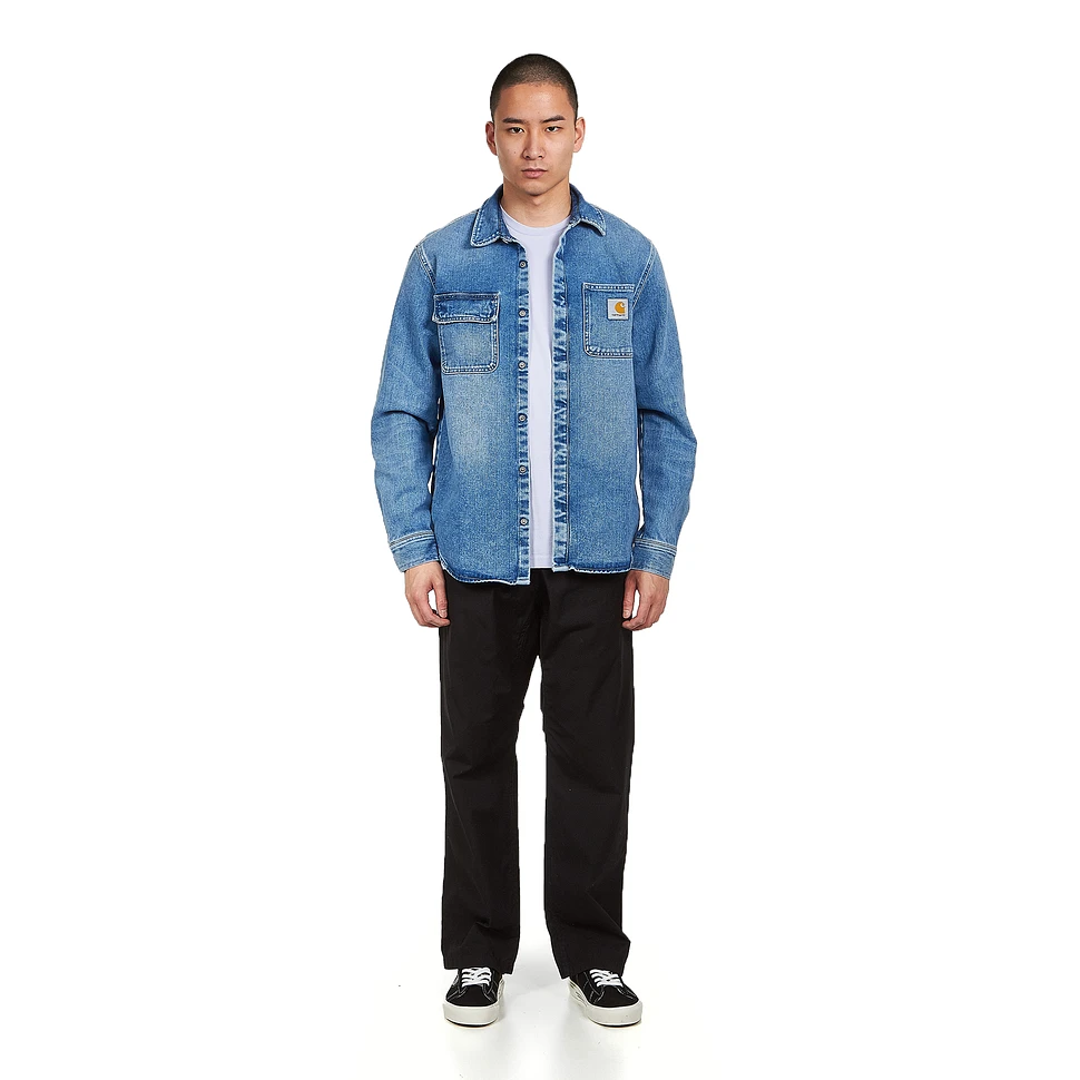 Carhartt WIP - Salinac Shirt Jacket "Mableton" Blue Denim, 13 oz