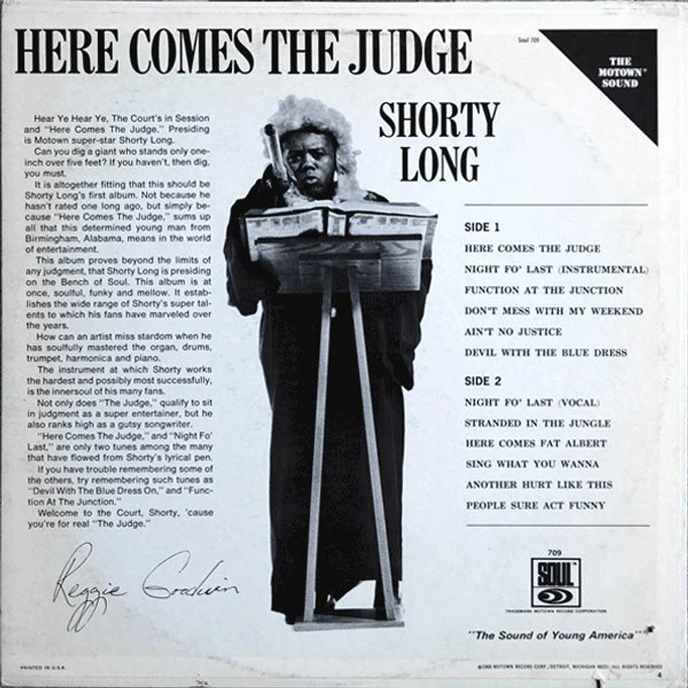 Shorty Long - Here Comes The Judge