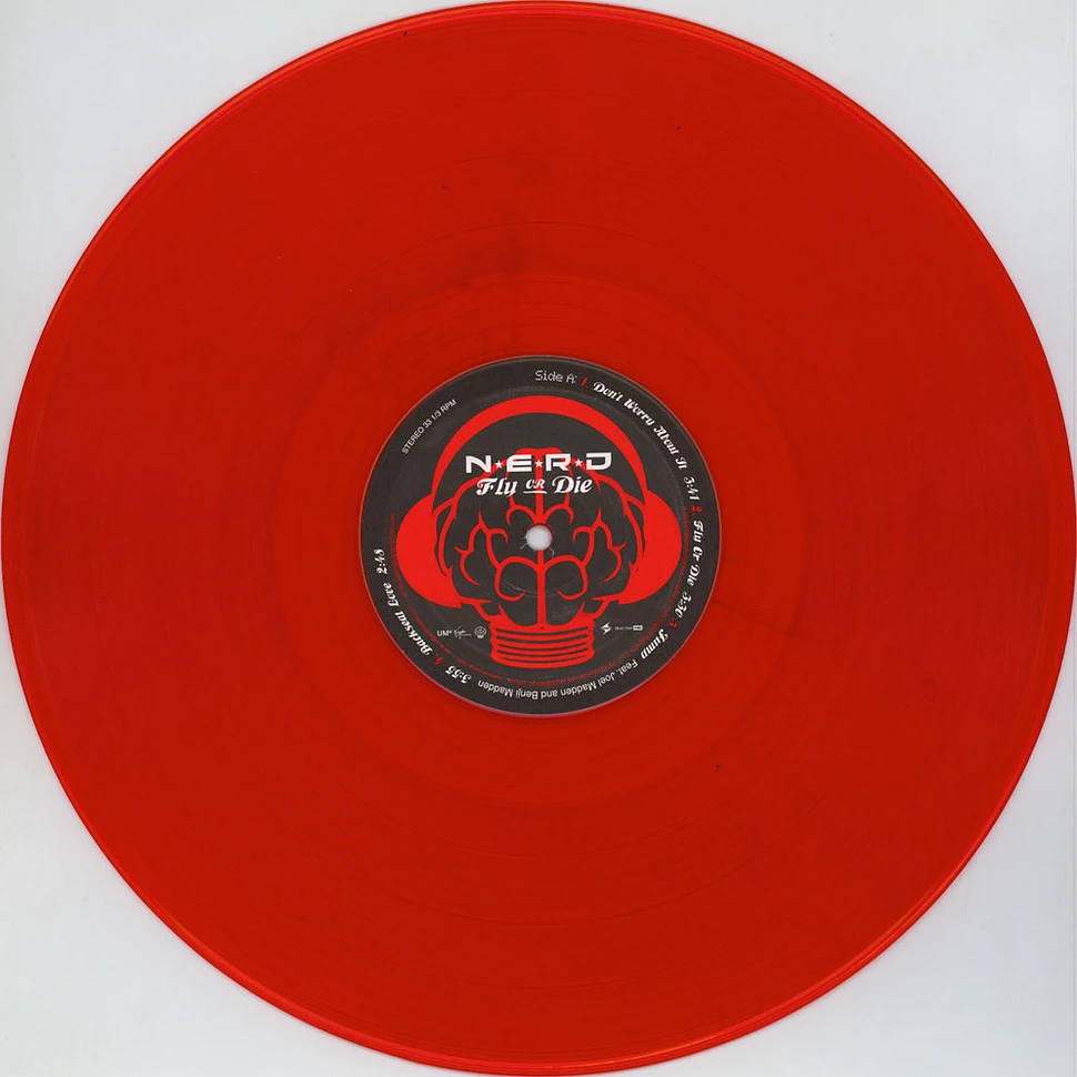 N.E.R.D - Fly Or Die Limited Red Vinyl Edition