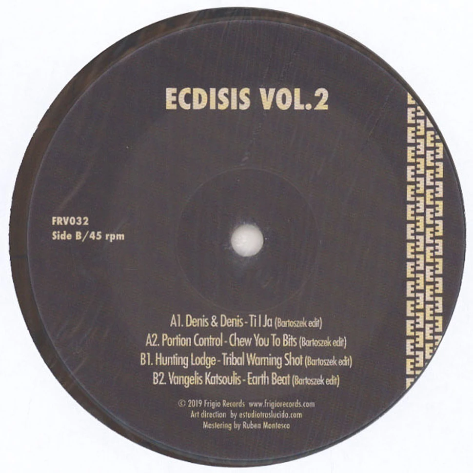 V.A. - Ecdisis Volume 2 (Bartoszek Edits) Translucent Amber Vinyl Edition