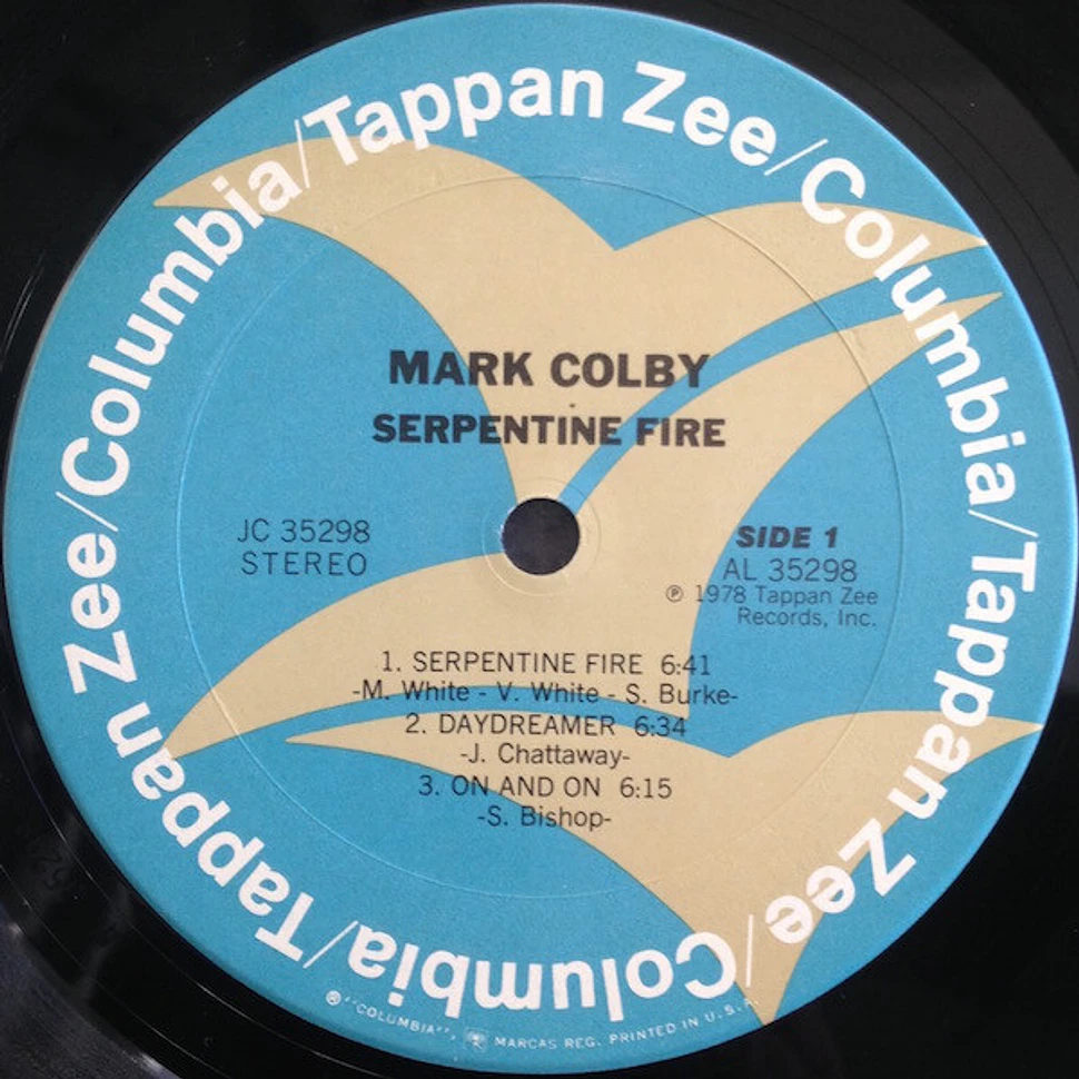 Mark Colby - Serpentine Fire