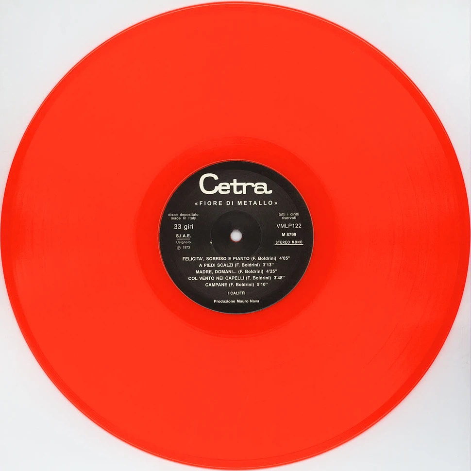 I Califfi - Fiore Di Meallo Orange Vinyl Edition