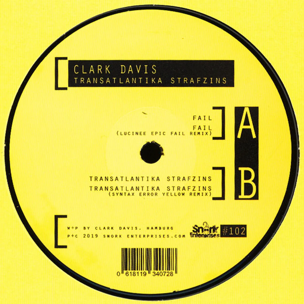 Clark Davis - Transatlantika Strafzins