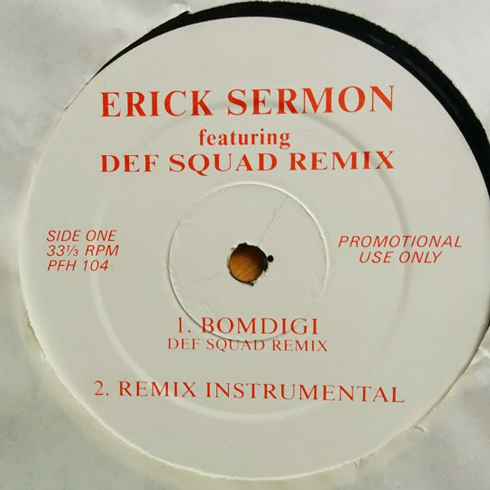 Erick Sermon / LL Cool J - Bomdigi Def Squad Remix / Hey Lover Erick Sermon Remix