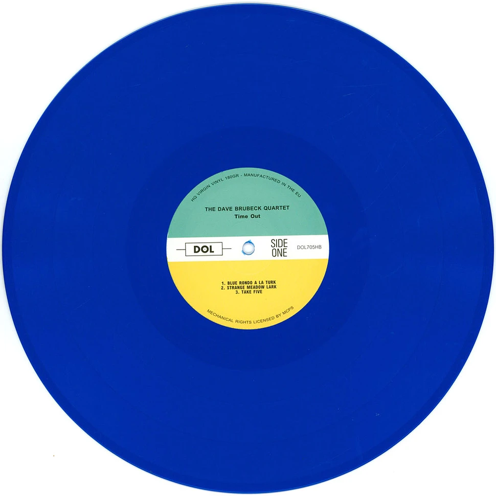 Dave Brubeck Quartet - Time Out Blue Vinyl Edition