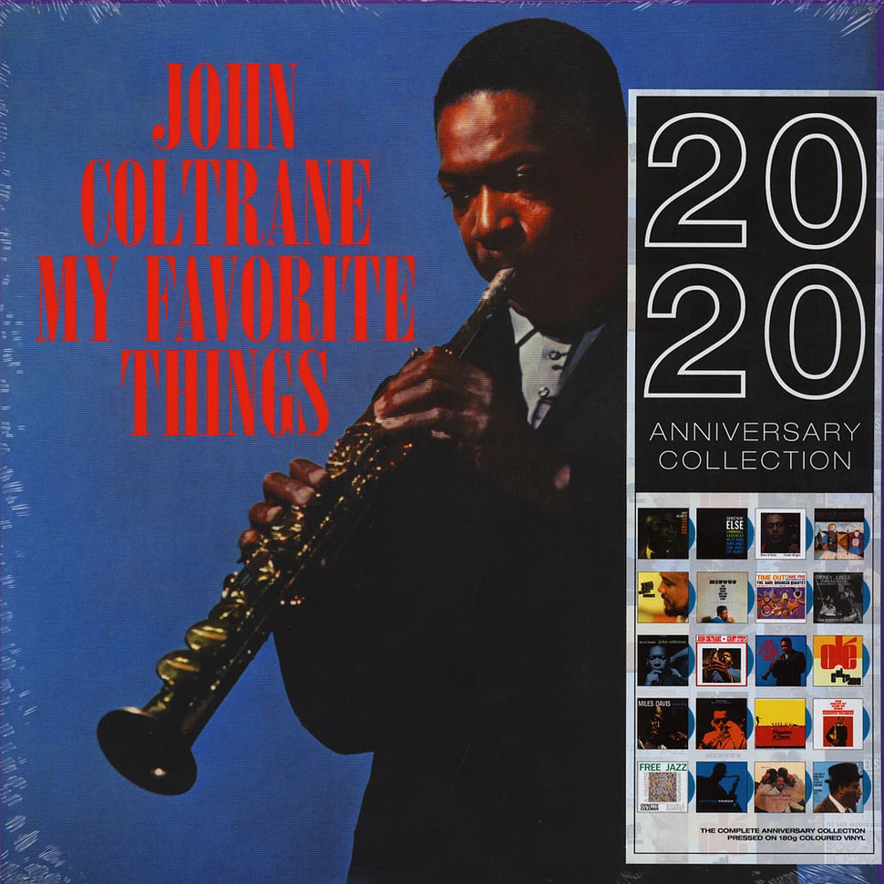 John Coltrane My Favorite Things Blue Vinyl Edition Vinyl Lp 2019 Eu Original Hhv