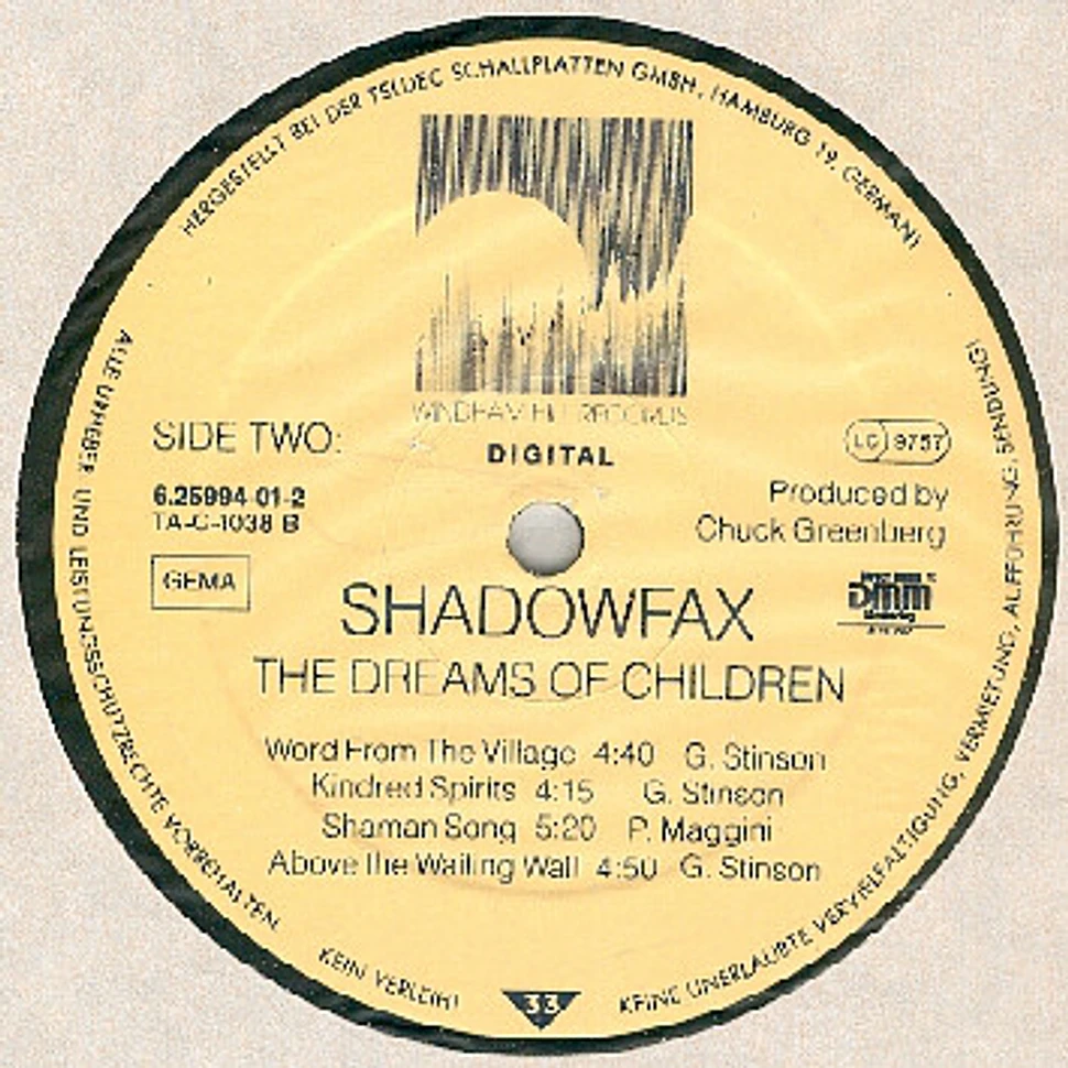 Shadowfax - The Dreams Of Children