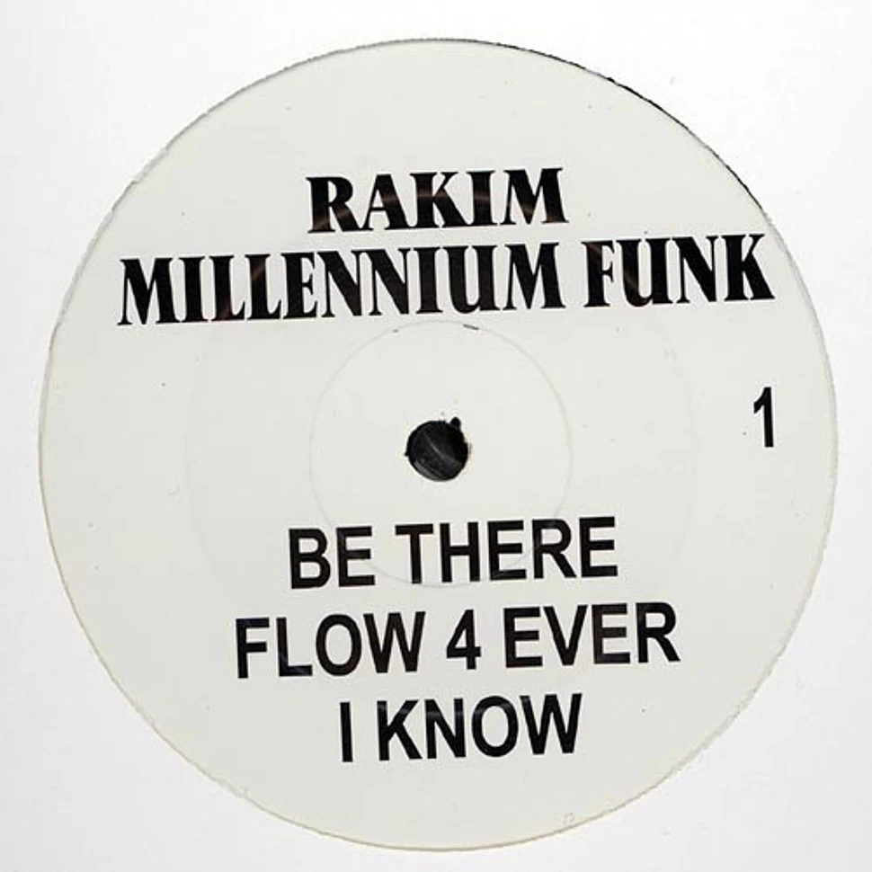 Rakim - Millenium Funk