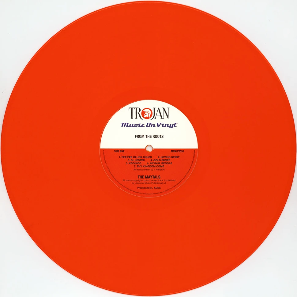 The Maytals - From The Roots Limited Numbered Orange Vinyl Edition