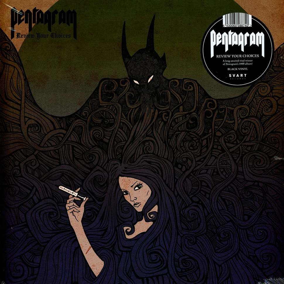 Pentagram - Review Your Choices Black Vinyl Edition