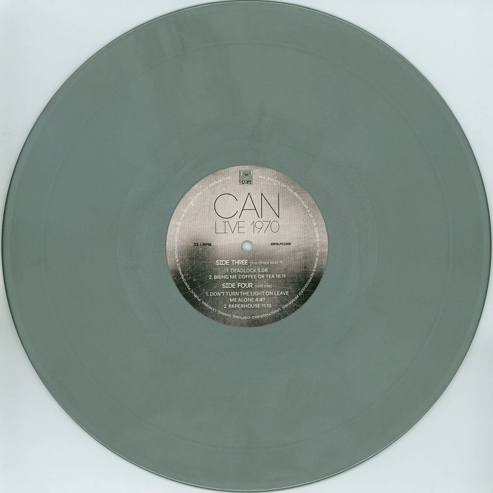 Can - Live 1970 Silver Vinyl Edition