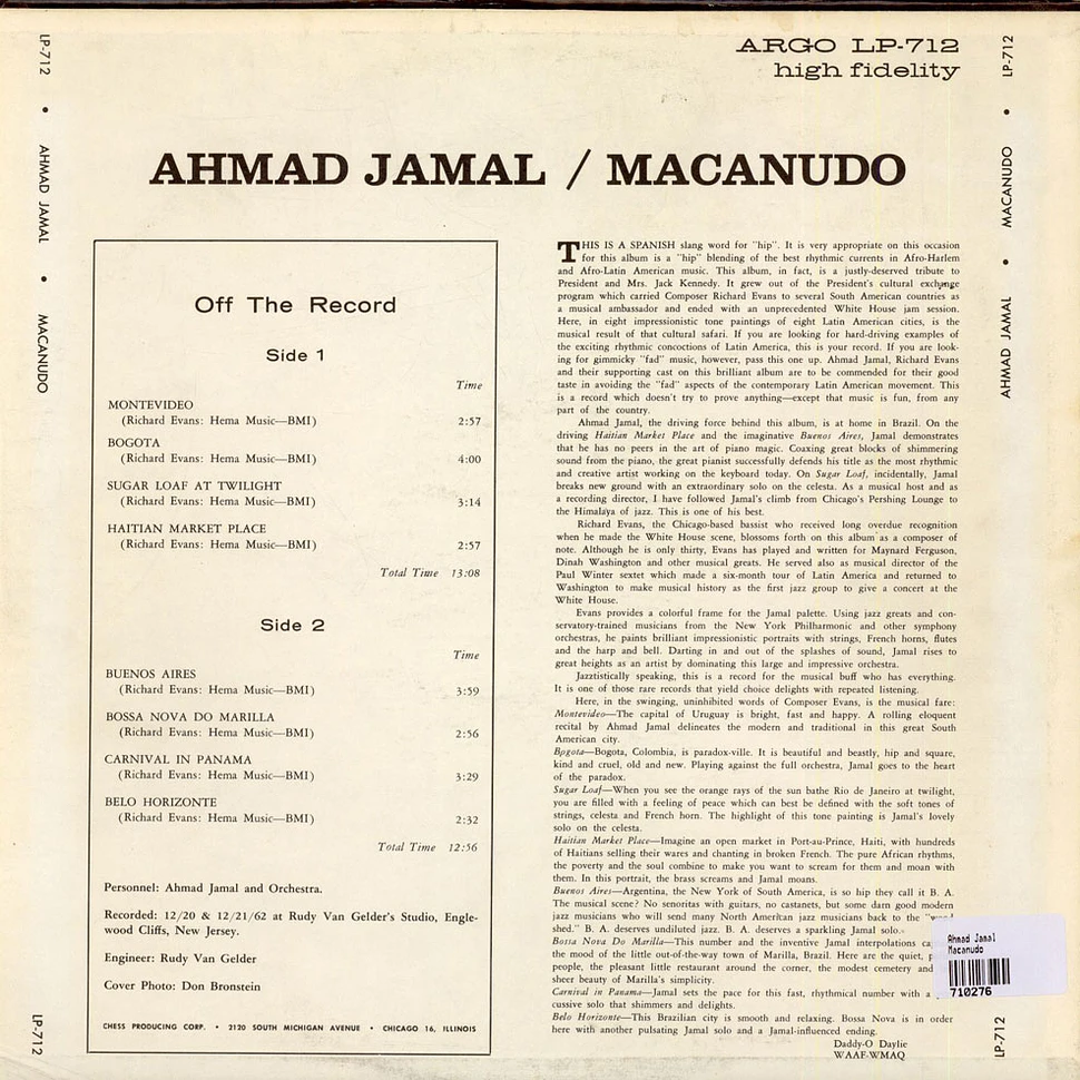 Ahmad Jamal - Macanudo