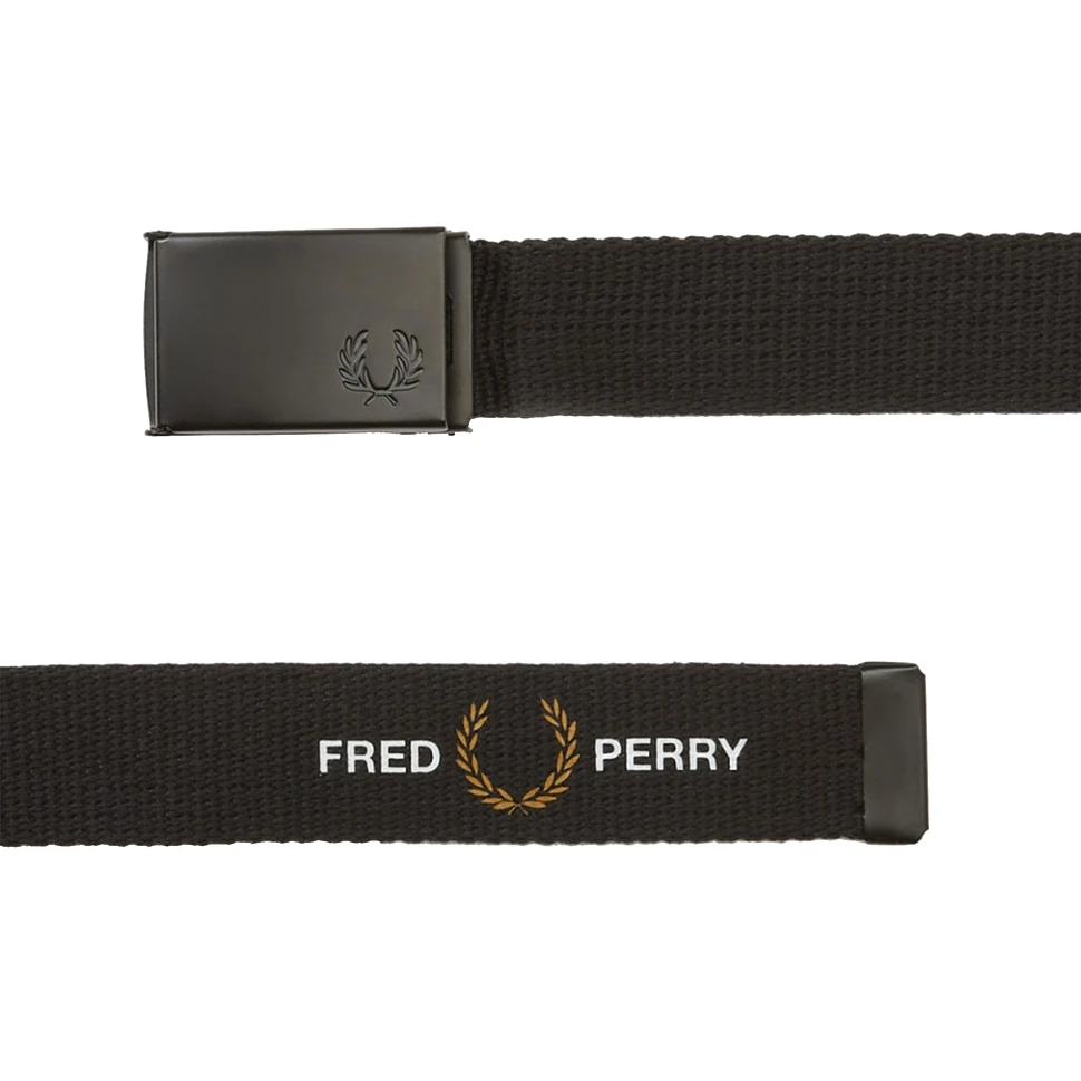 Fred Perry - Slim Graphic Webbing Belt