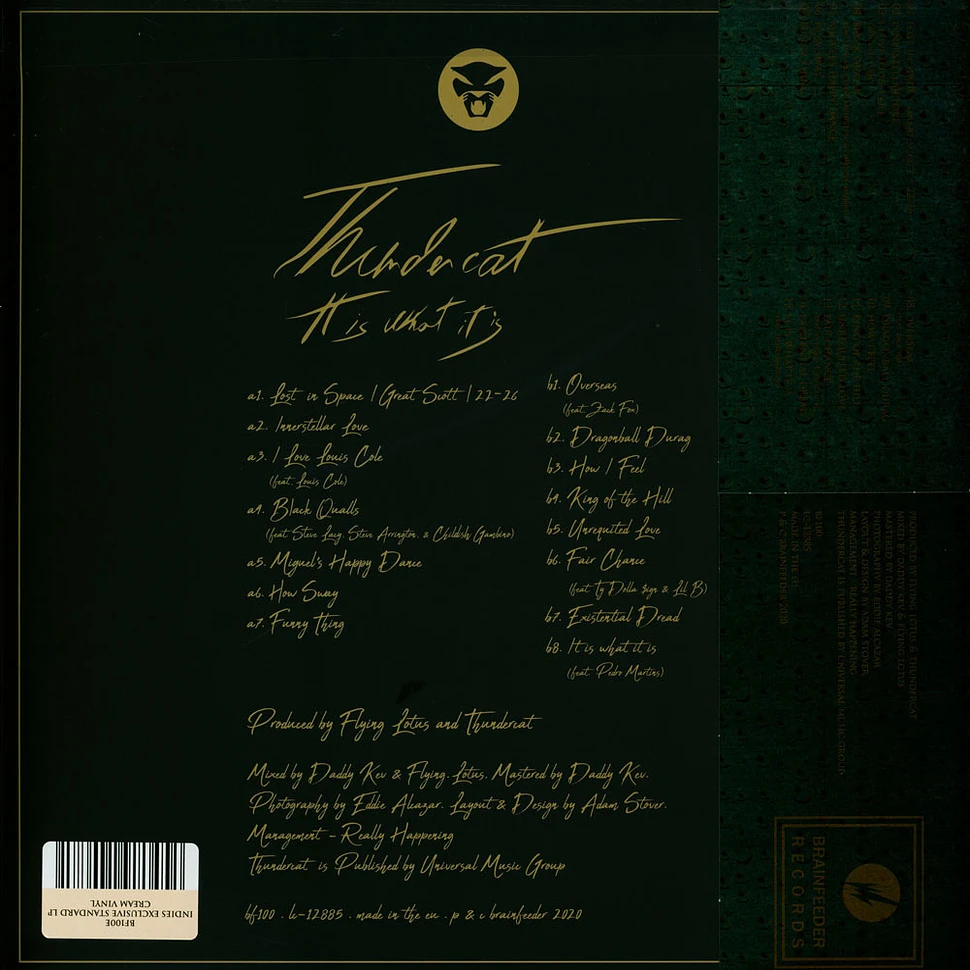Thundercat - It Is What It Is Cream Vinyl Edition