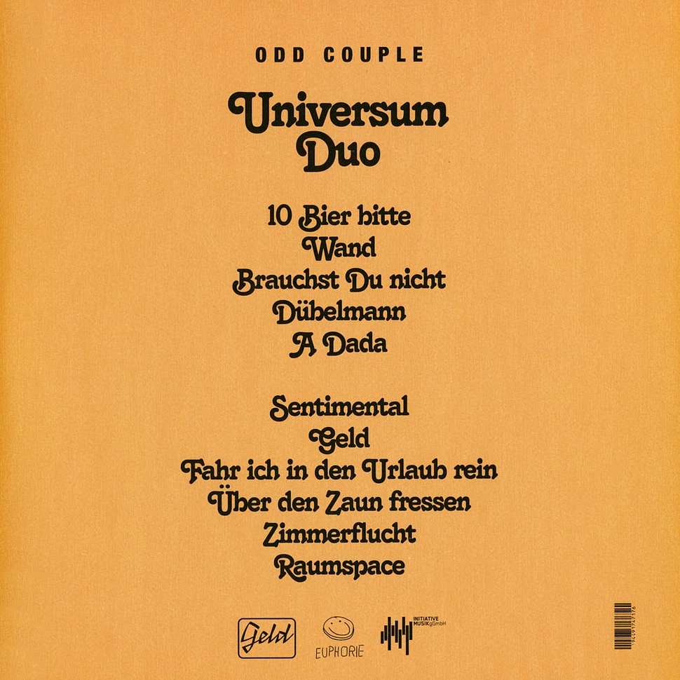 Odd Couple - Universum Duo