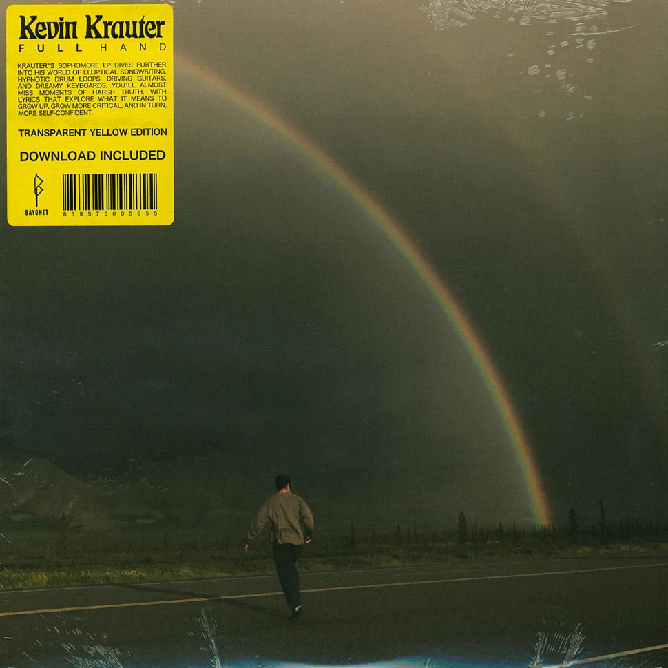 Kevin Krauter - Full Hand Transparent Yellow Vinyl Edition