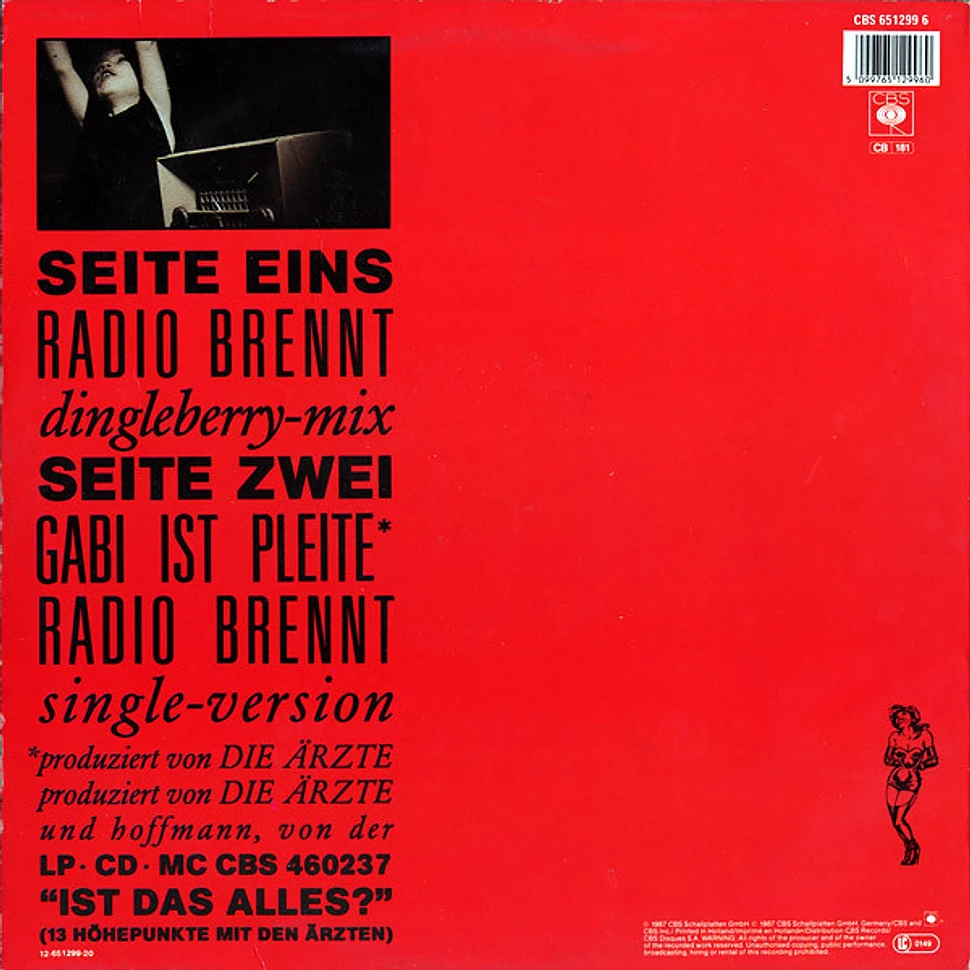 Die Ärzte - Radio Brennt (Dingleberry-Mix)